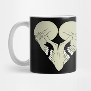 Skull Heart Mug